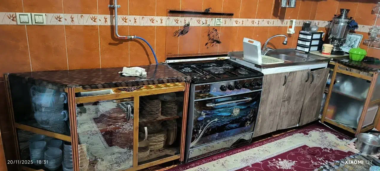 کابینت آلمینیوم اجاق گاز ظرف شوی|مصالح و تجهیزات ساختمان|سیلوانه, |دیوار