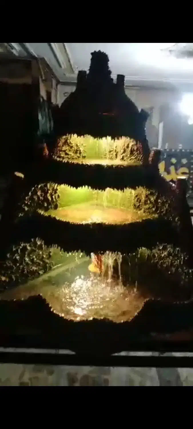 آبنما آبشار از جنس فایبر گلاس سایز بزرگ|مجسمه، تندیس، ماکت|کرج, اصفهانیها|دیوار