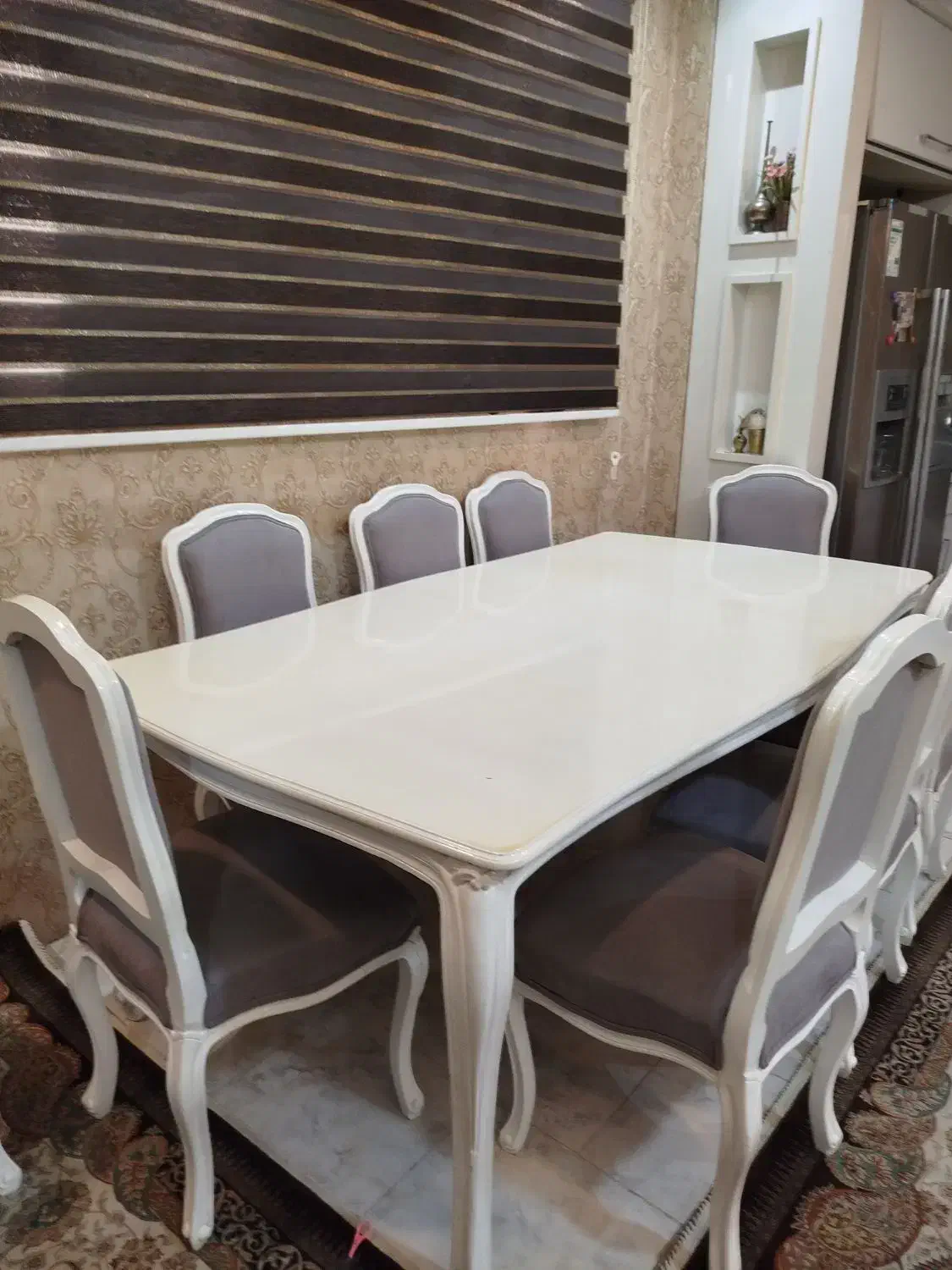 مبل کوئین با غذا خوری|مبلمان خانگی و میز عسلی|گرگان, |دیوار