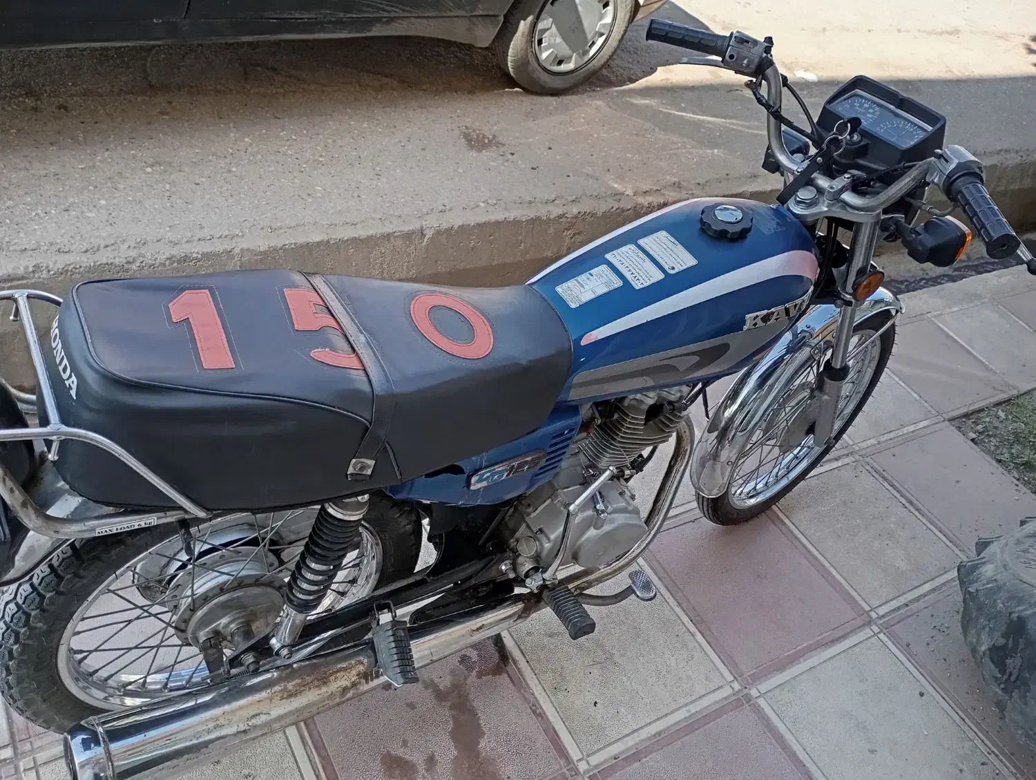 متور 125کویر|موتورسیکلت|دوزین, |دیوار