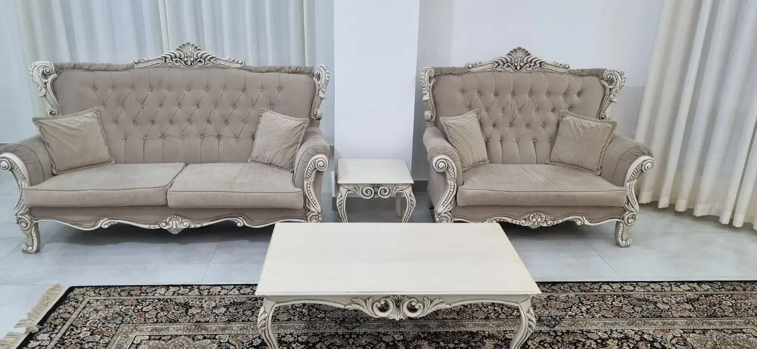 مبل ۷ نفره|مبلمان خانگی و میز عسلی|نوشهر, |دیوار