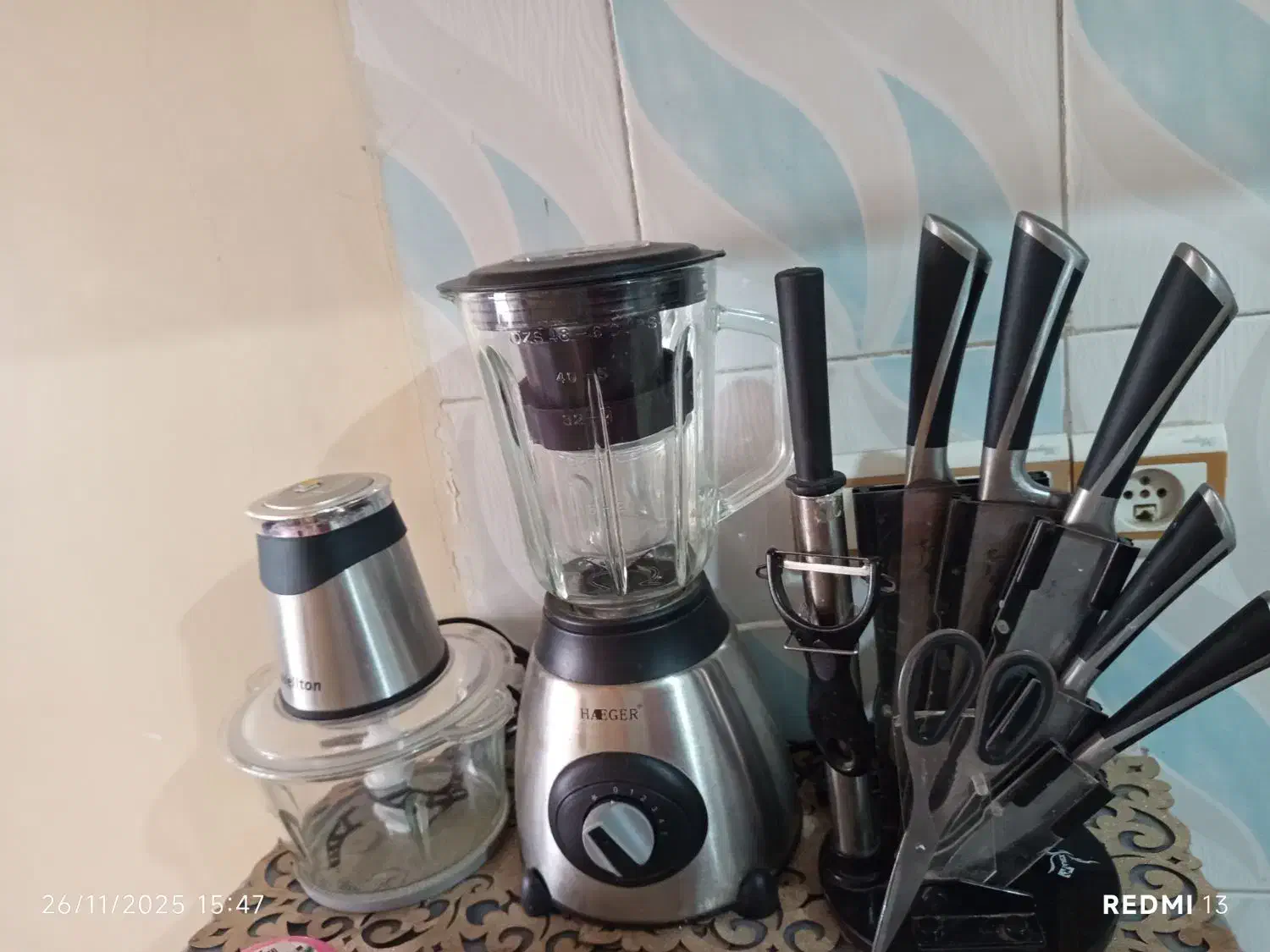 یخچال،خردکن، مخلوط کن ،سرویس چاقو، و مبل 7نفره|سایر لوازم برقی|تبریز, |دیوار