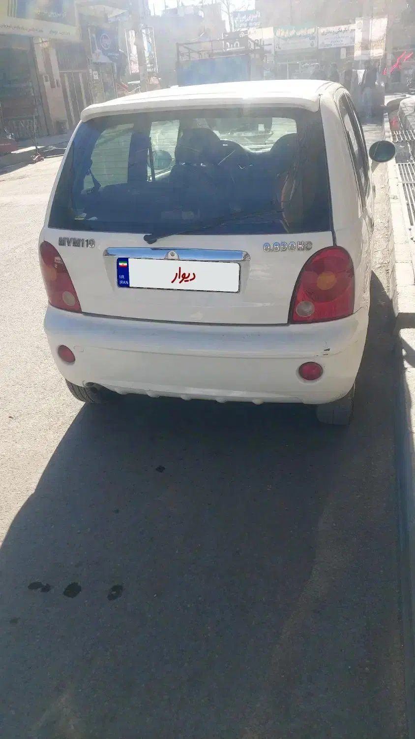 ام وی ام 110 سه سیلندر|خودرو سواری و وانت|چهارباغ, |دیوار