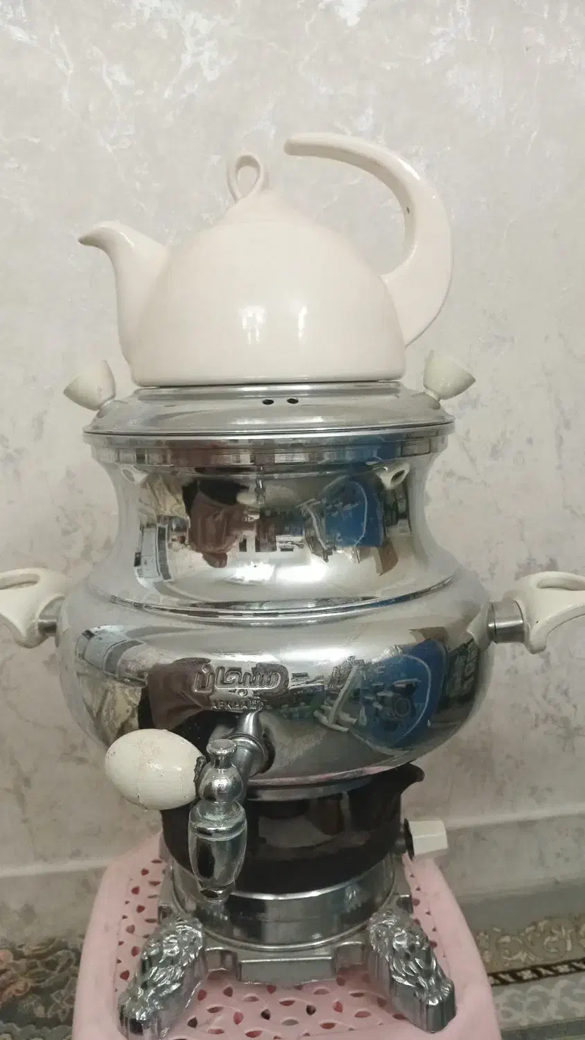 سماور ماهان ۸ لیتری|سماور، چایساز، قهوهساز|مشهد, جلالیه|دیوار