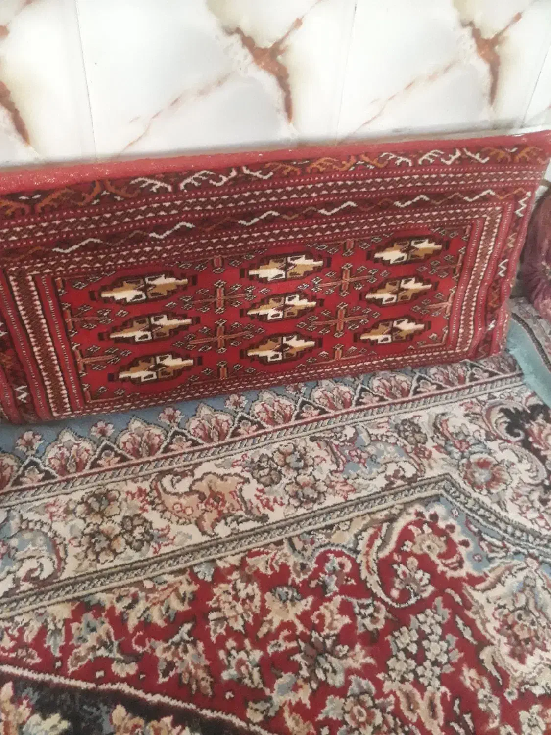 فروش فوری پشتی دستباف|پشتی|بیرجند, |دیوار