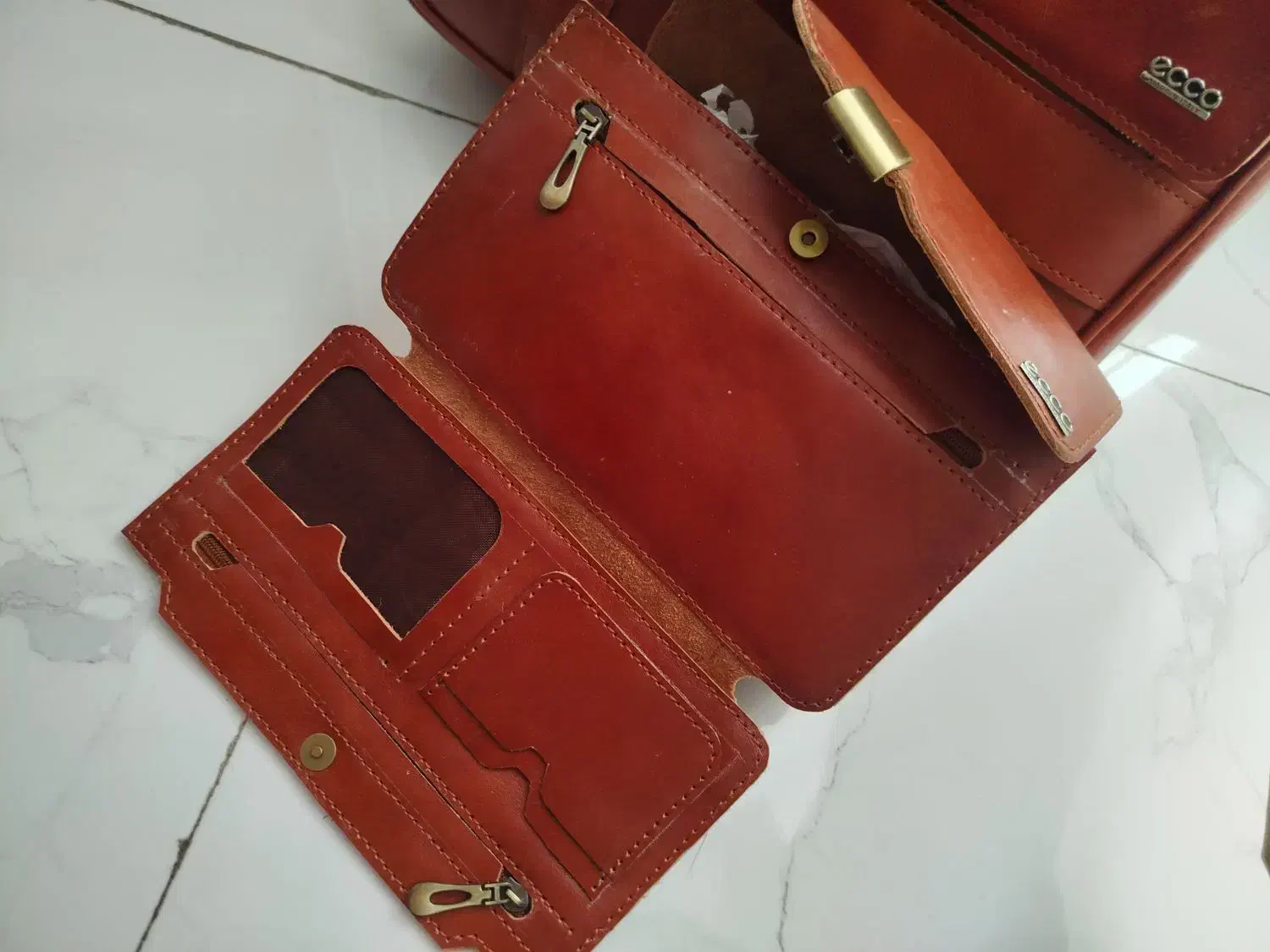 کیف چرمی پاسپورتی دست دوز|کیف، کفش، کمربند|زنجان, |دیوار