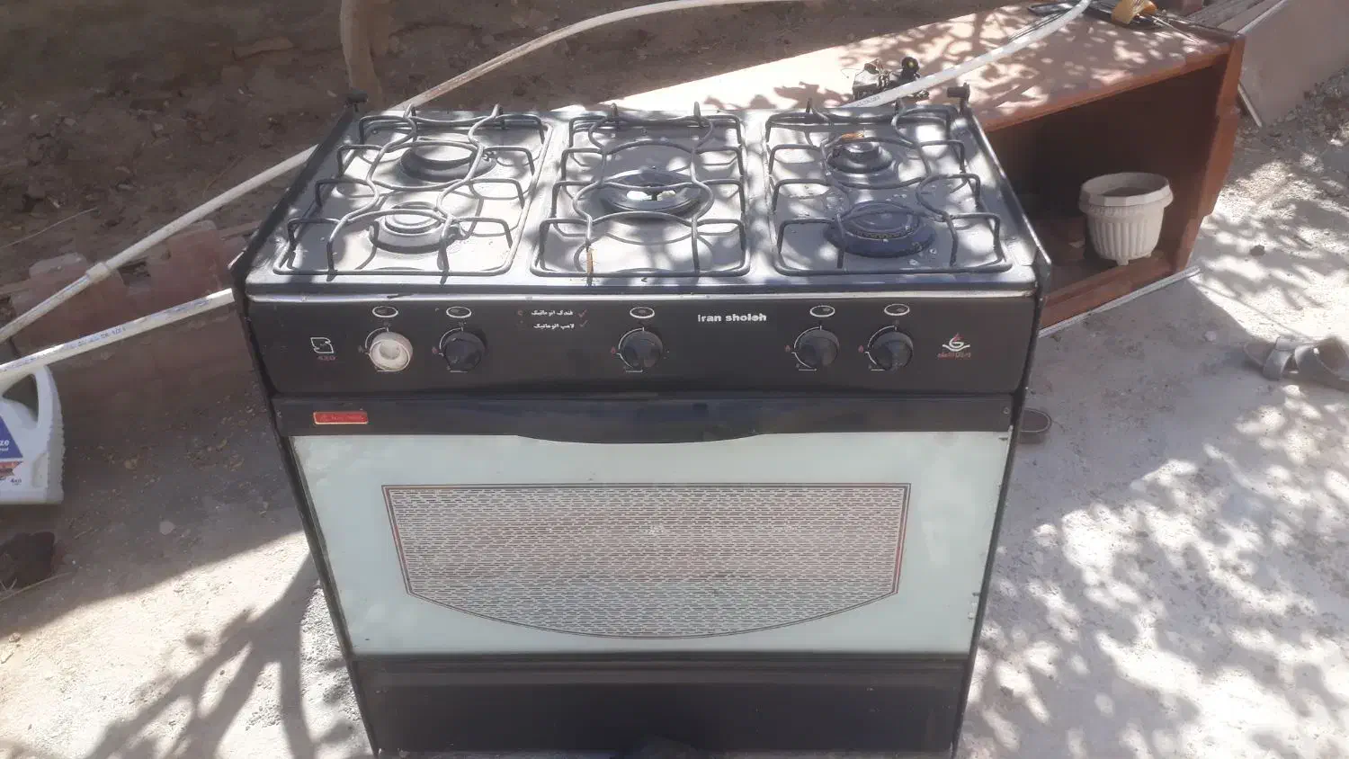 سلام تخت خواب نوجوان و گاز ۵شعله|اجاق گاز و لوازم برقی پخت‌وپز|تربت‌حیدریه, بالا ولایت|دیوار