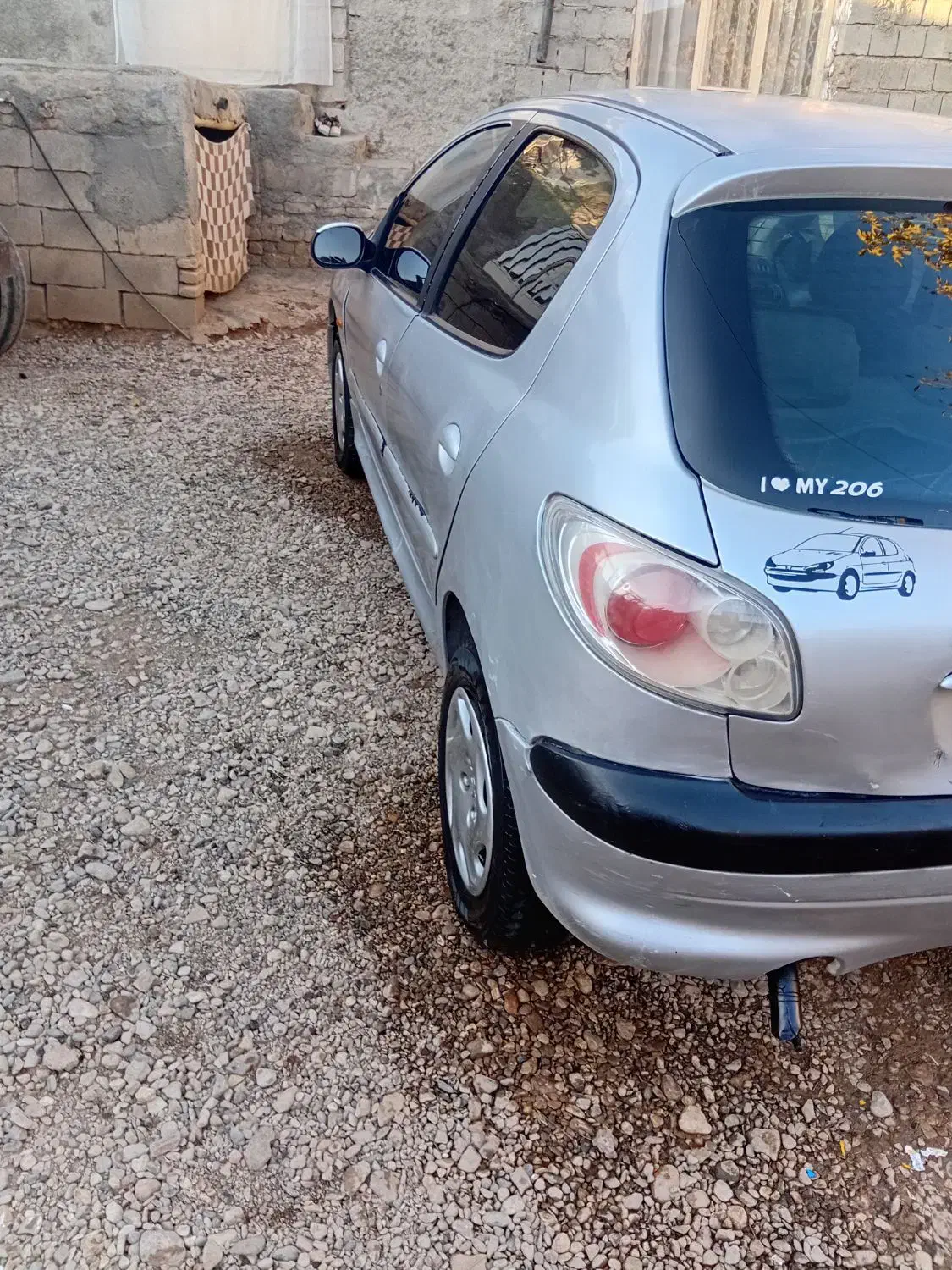 پژو206سالم تمیز|خودرو سواری و وانت|هرسین, |دیوار