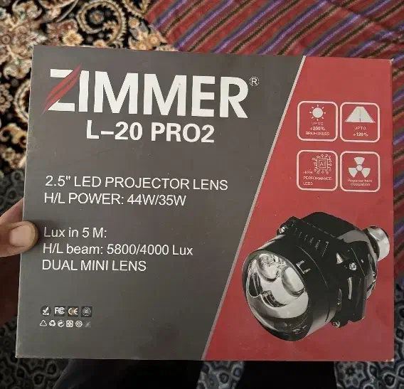 چراغ 206 با لنز جغدی زیمر|قطعات یدکی و لوازم جانبی|همدان, |دیوار