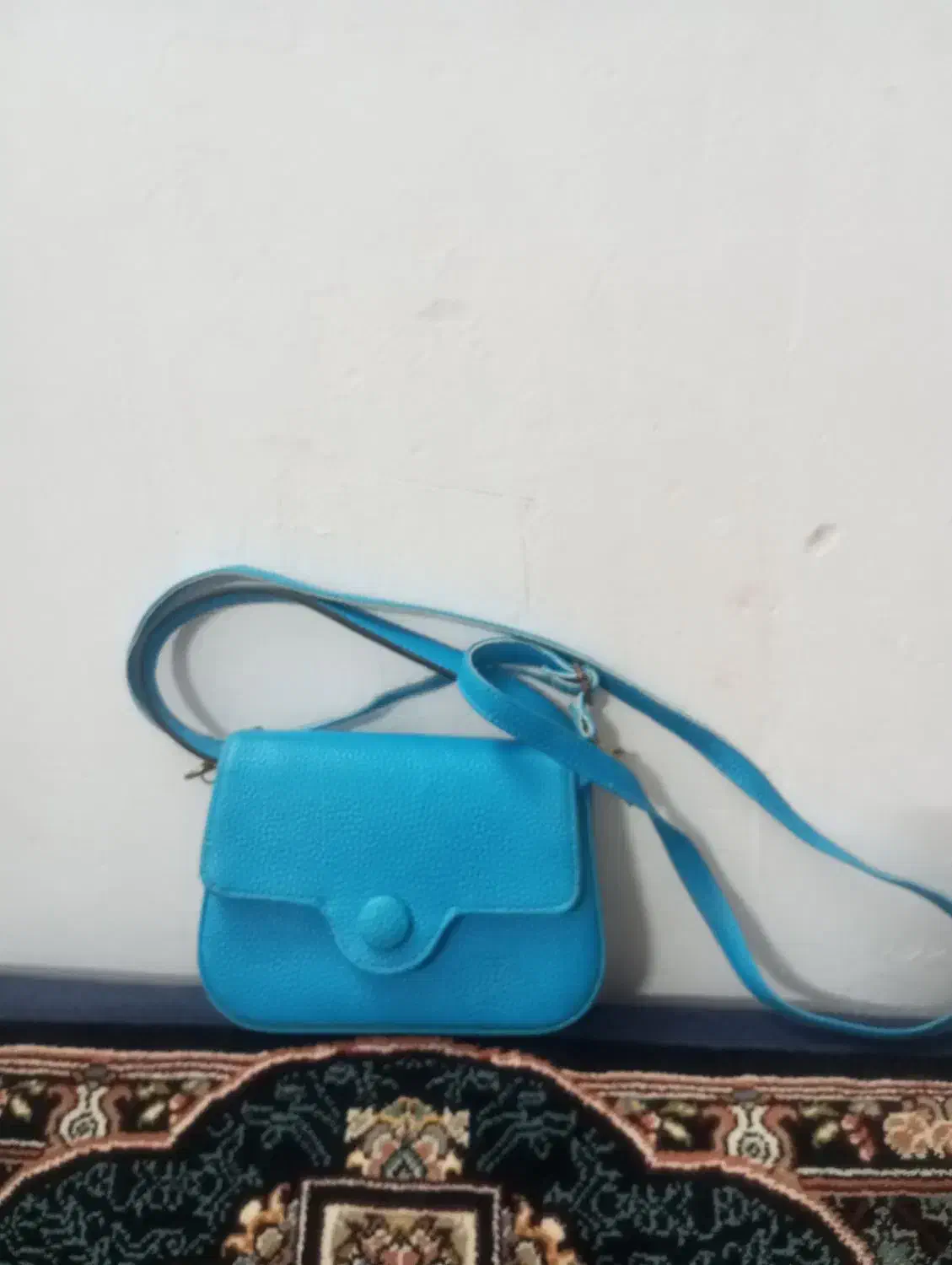 کیف دوشی آبی و کیف چرم|کیف، کفش، کمربند|مشهد, امیرآباد|دیوار