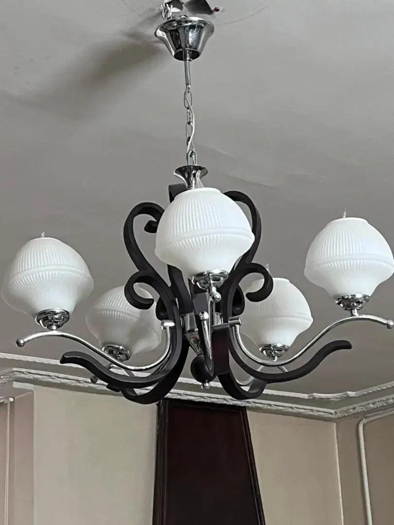 ۲عددلوسترنو|لوستر و چراغ آویز|مشهد, فرهنگ|دیوار