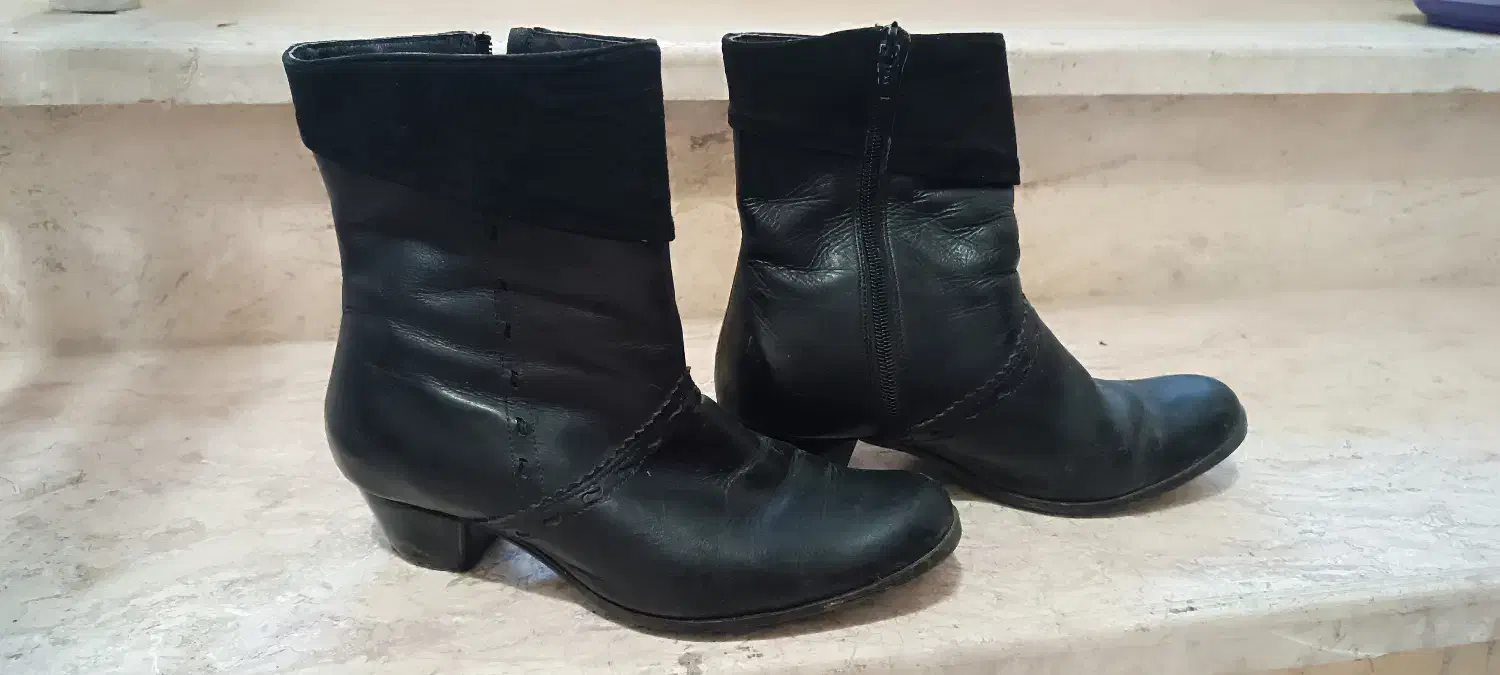 نیم بوت دست دوز تمام چرم|کیف، کفش، کمربند|بندر انزلی, تهران|دیوار