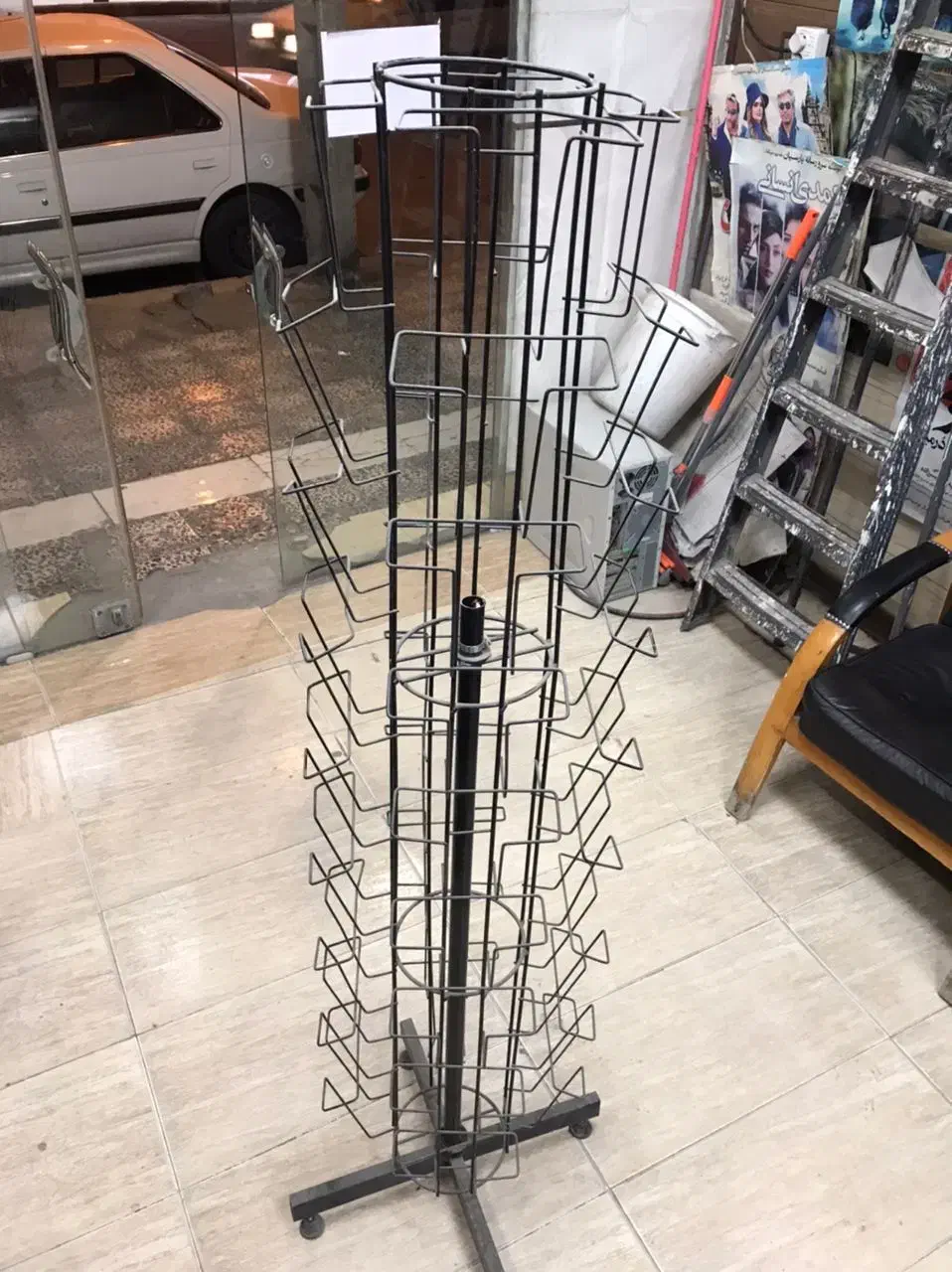 استند.قفسه کتاب وcd|کتابخانه، شلف، قفسه‌های دیواری|زاهدان, |دیوار