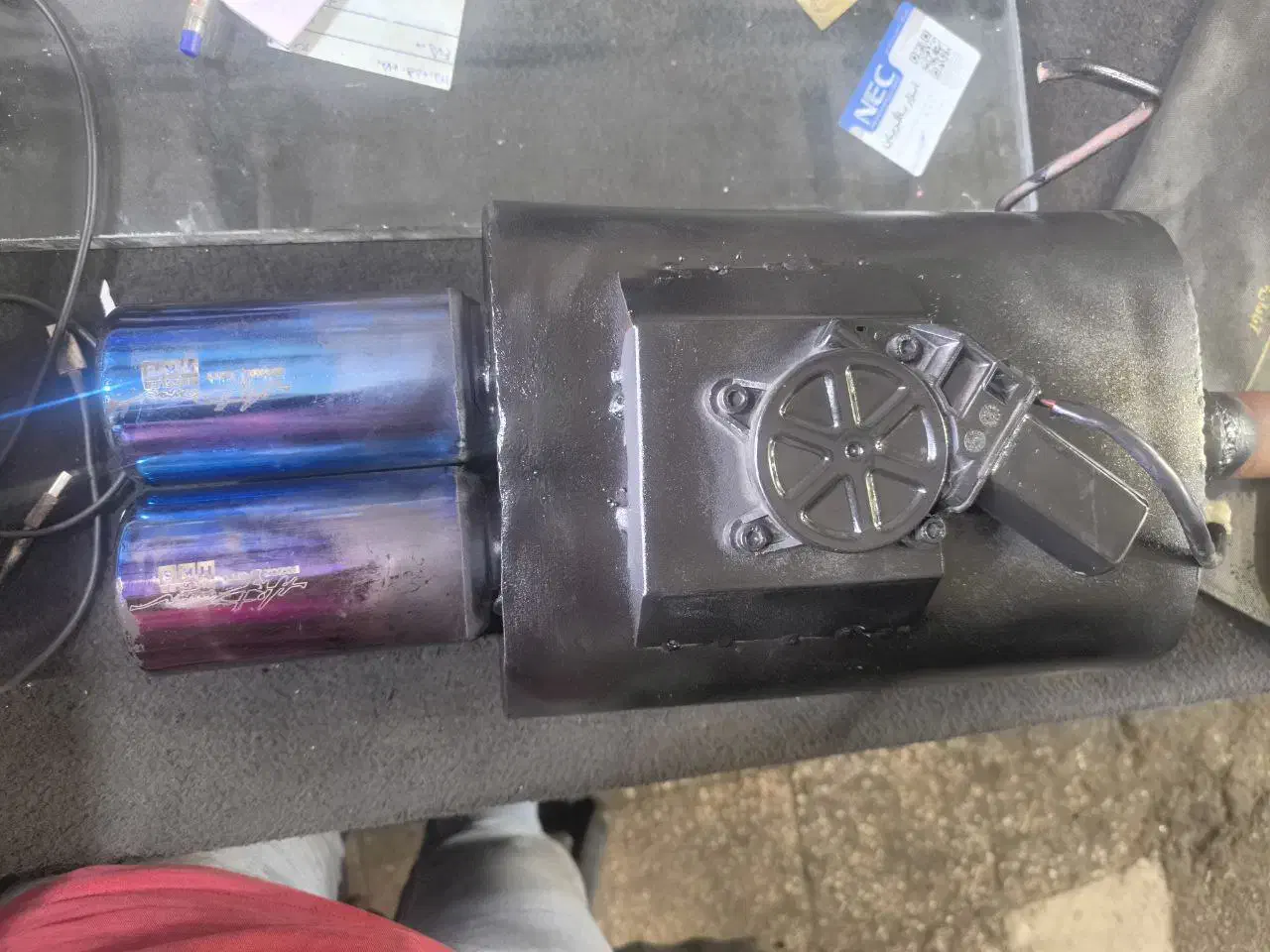 اگزوز تمیز تمیز همراه ریموت|قطعات یدکی و لوازم جانبی|آبادان, |دیوار