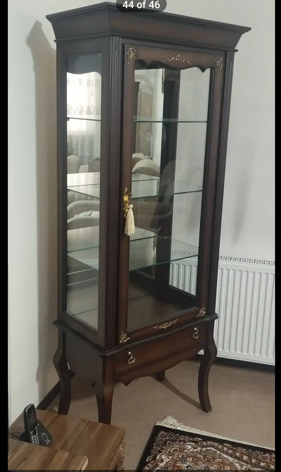 کمد بوفه کلاسیک در حد نو|بوفه، ویترین، کنسول|لنگرود, |دیوار