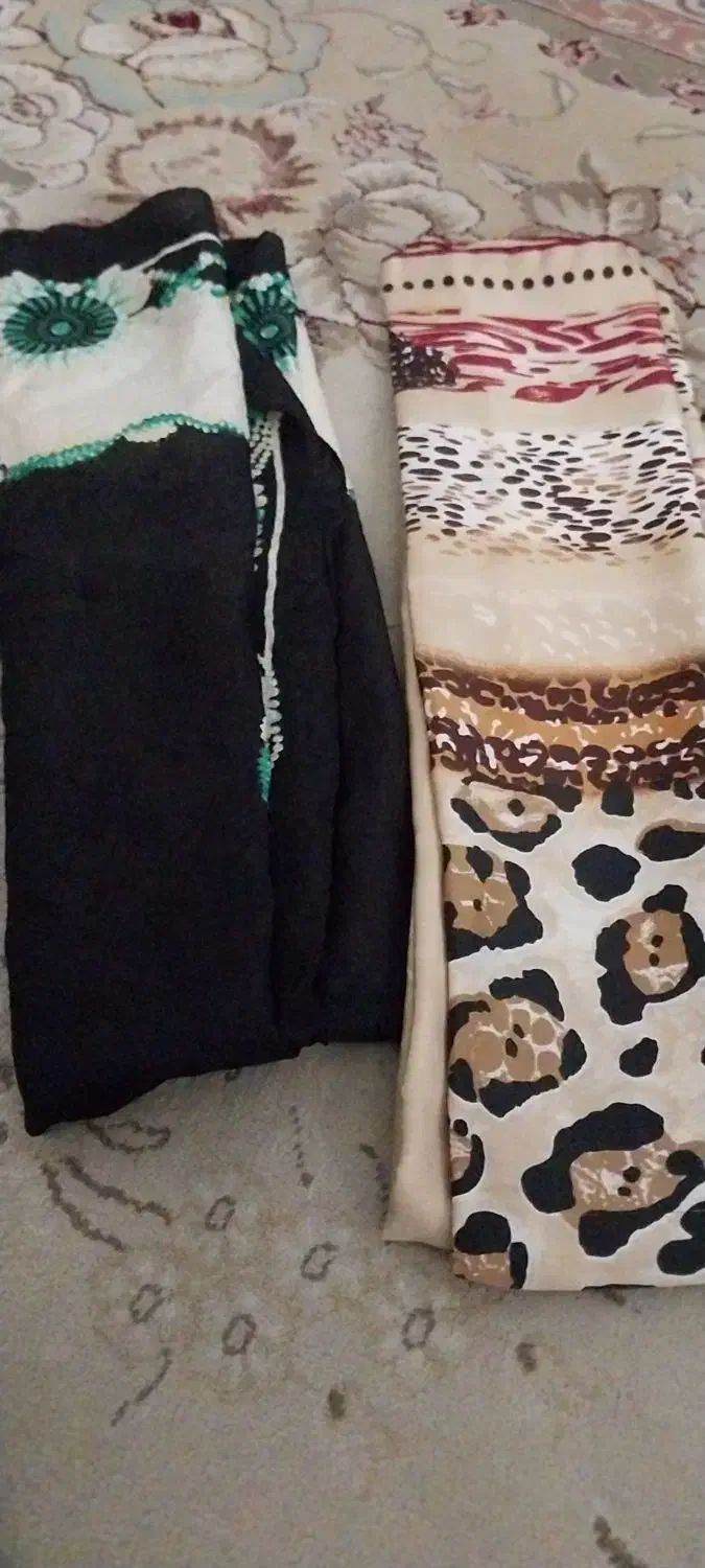 روسری ساتن و نخی|لباس|زنجان, |دیوار