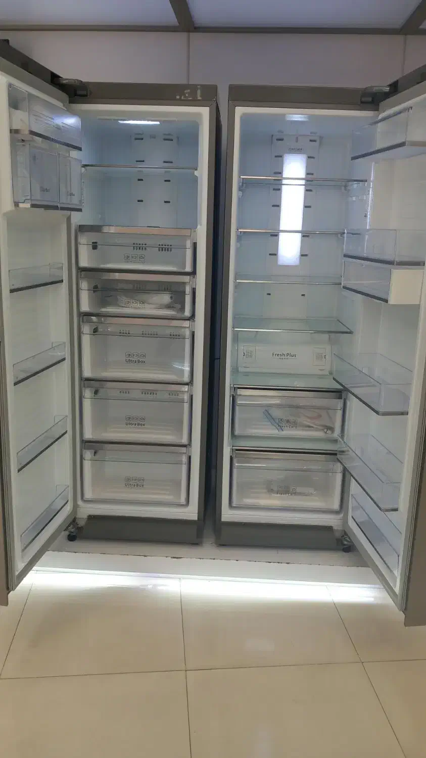 یخچال فریزر دو قلو سفید دوو|یخچال و فریزر|تبریز, |دیوار