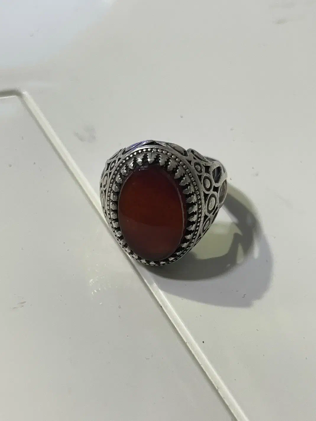 انگشتر عقیق نقره|جواهرات|قم, هفت تیر|دیوار