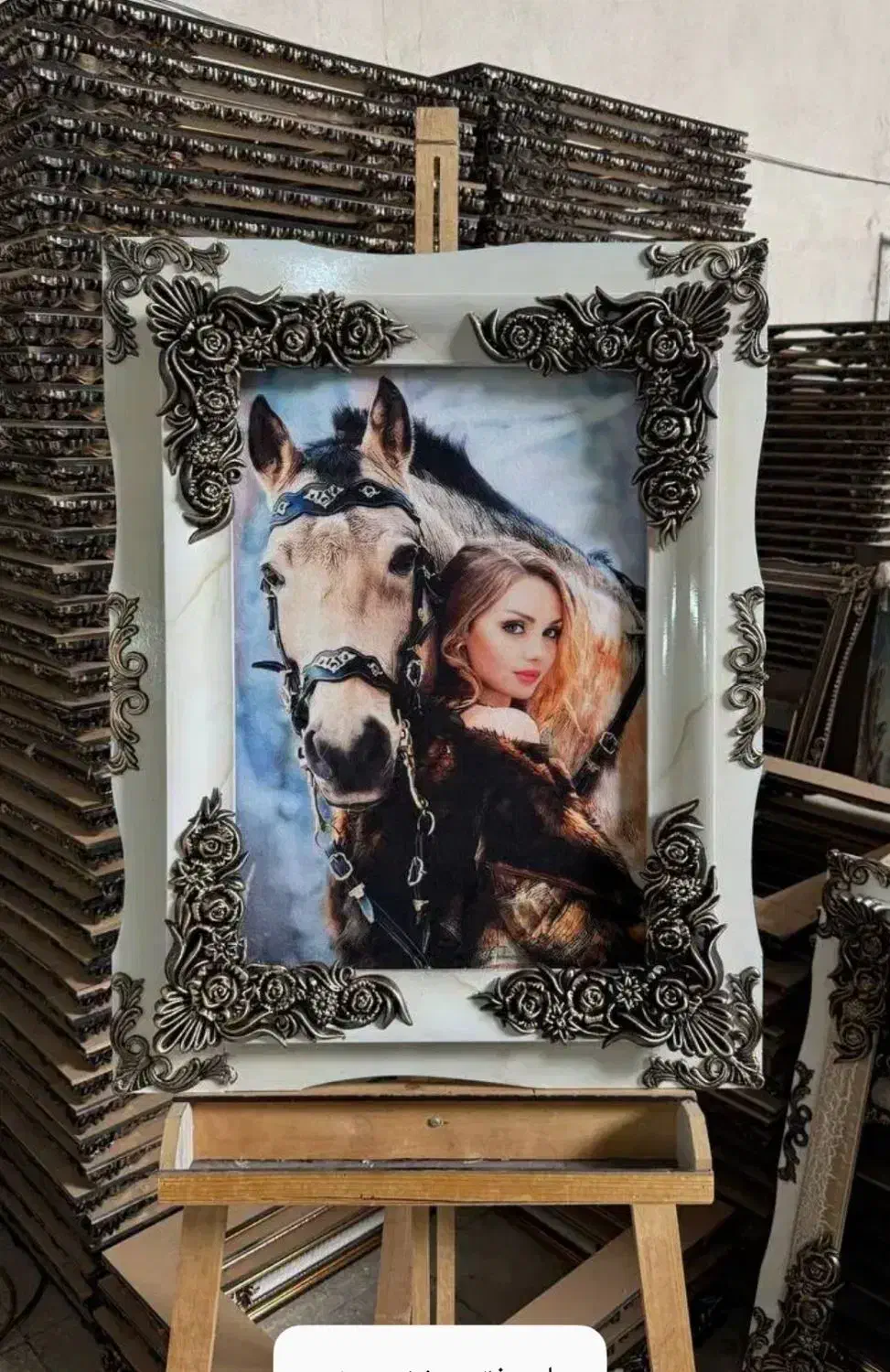 تبدیل عکس عزیزان و خود به تابلو فرش|تابلو فرش|نورآباد, |دیوار