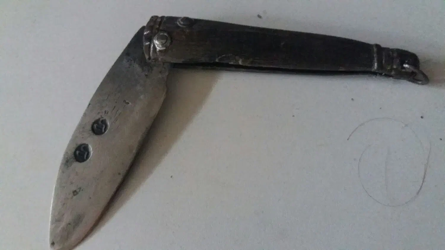 چاقو کهنه کردی|کلکسیون اشیاء عتیقه|خمینی‌شهر, |دیوار