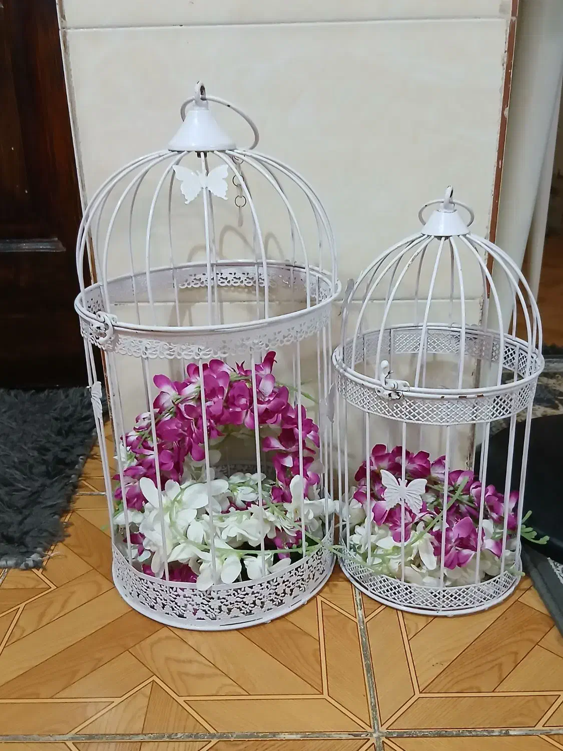 قفس فلزی تزئینی|گل مصنوعی|اسلام‌شهر, مطهری|دیوار