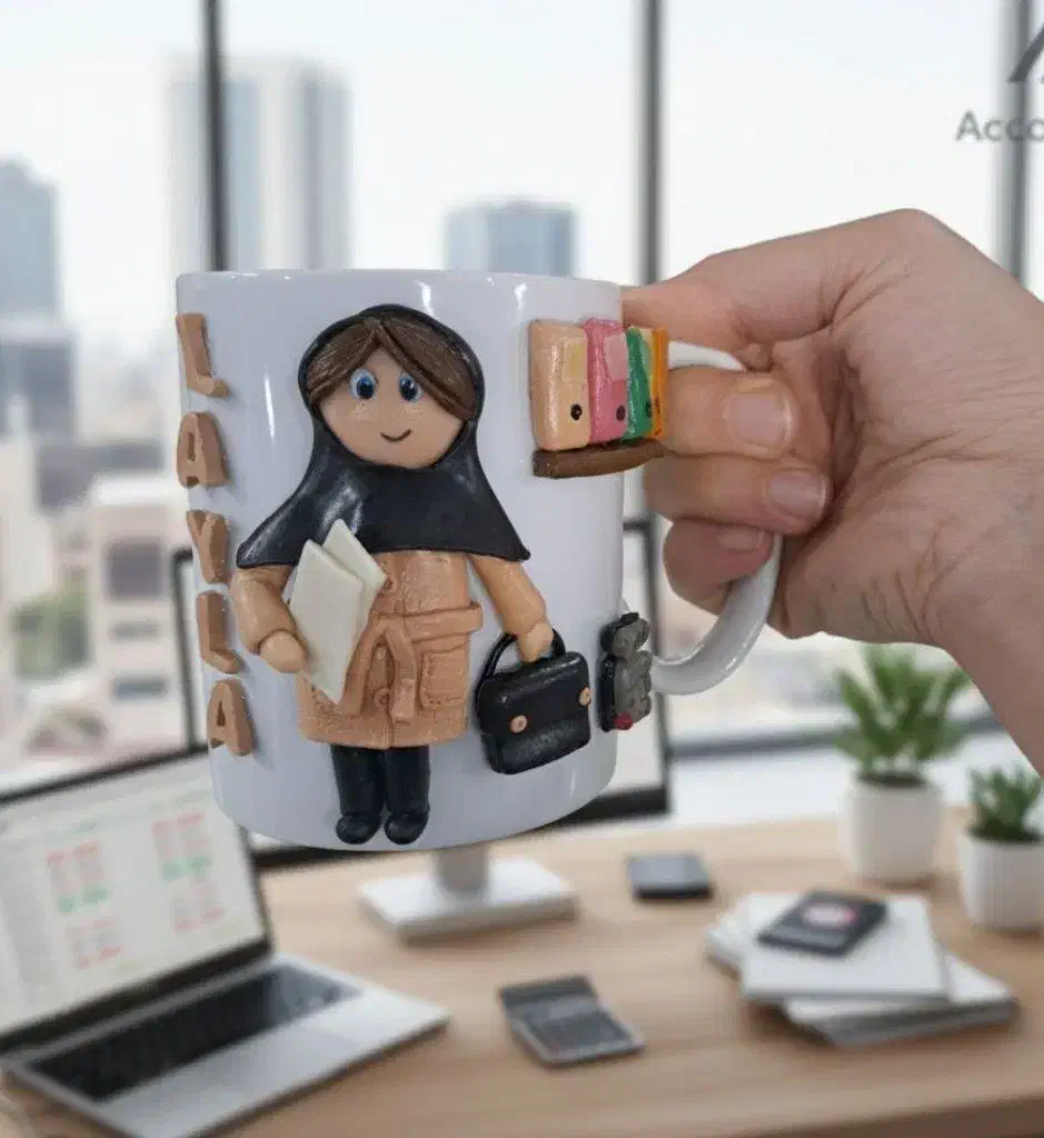 ماگ عروسکی هدیه|صنایع دستی و سایر لوازم تزئینی|مشهد, آزادشهر|دیوار