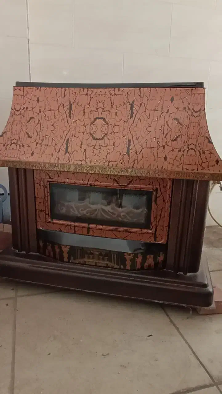 بخاری طرح شومینه|بخاری، هیتر، شومینه|سهند, |دیوار