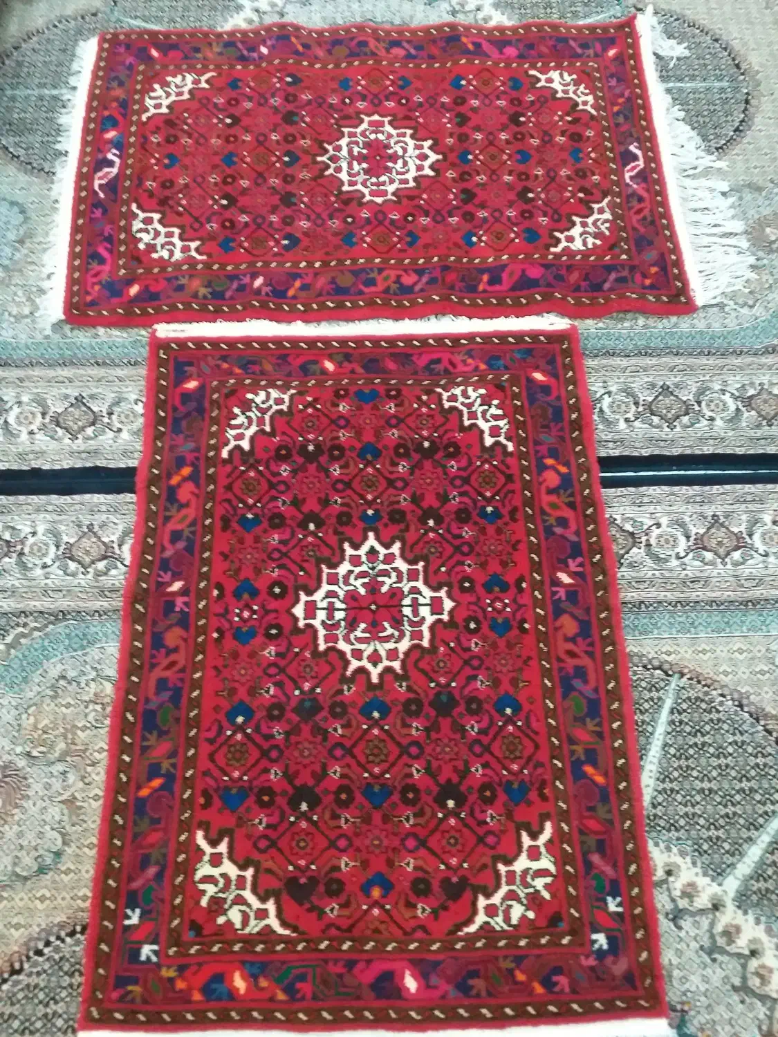 یک جفت فرش دستبافت|فرش|تهران, تهرانسر مرکزی|دیوار