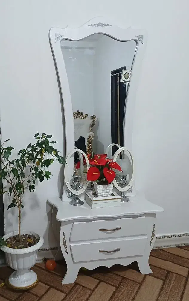 اینه شمعدان درحد نو|صنایع دستی و سایر لوازم تزئینی|اردبیل, |دیوار