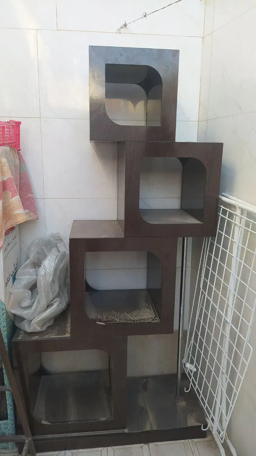 بوفه چوبی کاملا سالم|بوفه، ویترین، کنسول|سبزوار, غرب نیروگاه|دیوار