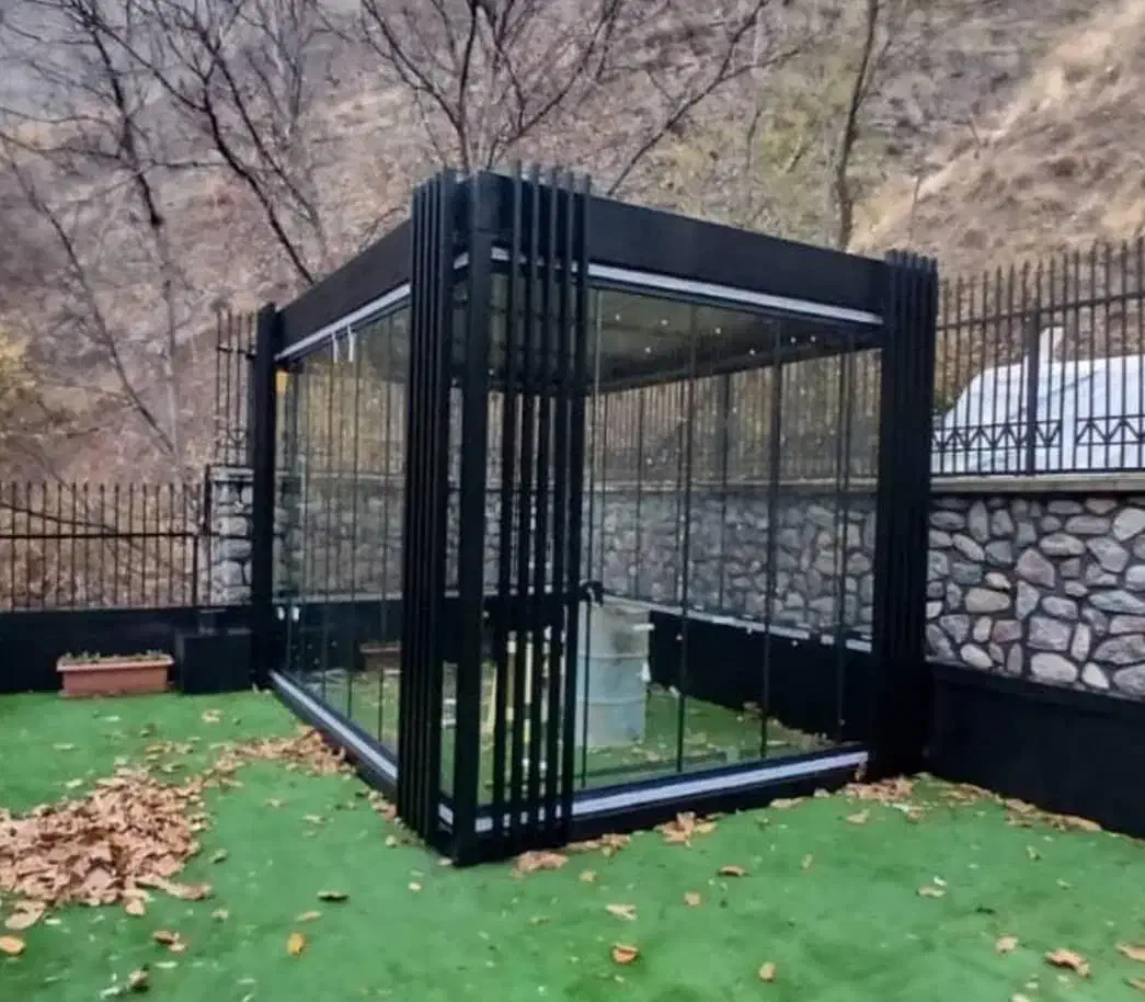 شیشه سکوریت جام بالکنی شیشه های تاشو درب اتوماتیک|خدمات پیشه و مهارت|کرمانشاه, |دیوار