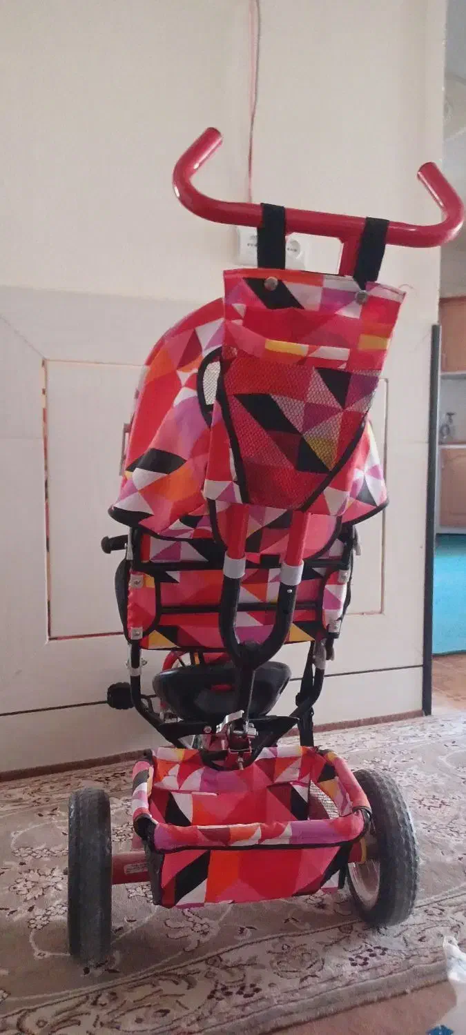 سه چرخه فلزی سایبان دار|دوچرخه، اسکیت، اسکوتر|شاهینشهر, عطار|دیوار