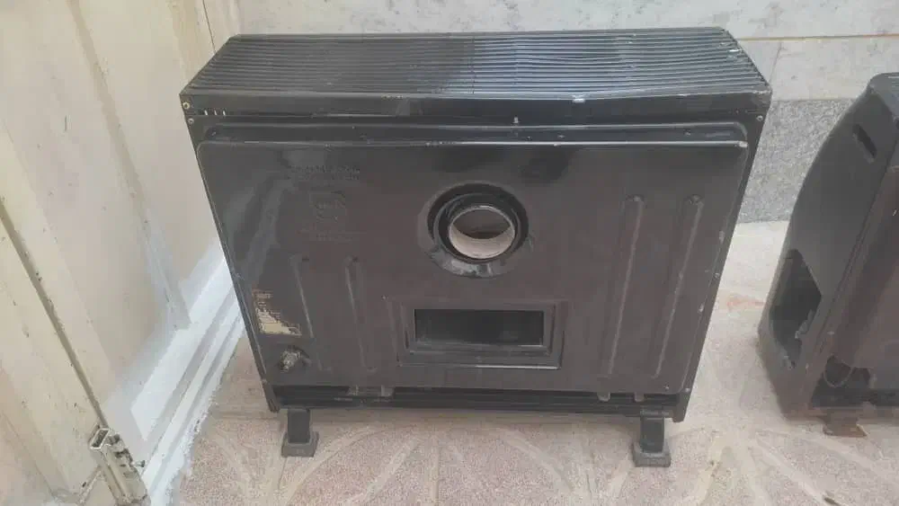 بخاری گازی در حد نو|بخاری، هیتر، شومینه|میانه, |دیوار