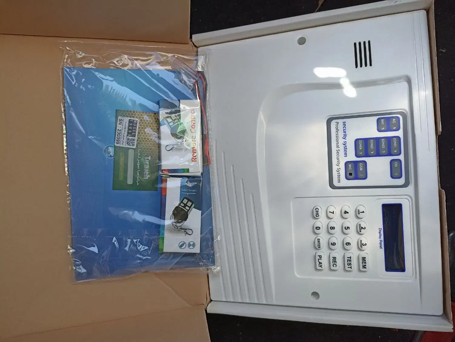 کیت دزدگیر با دوعددریموت|دوربین مداربسته|کهک, |دیوار