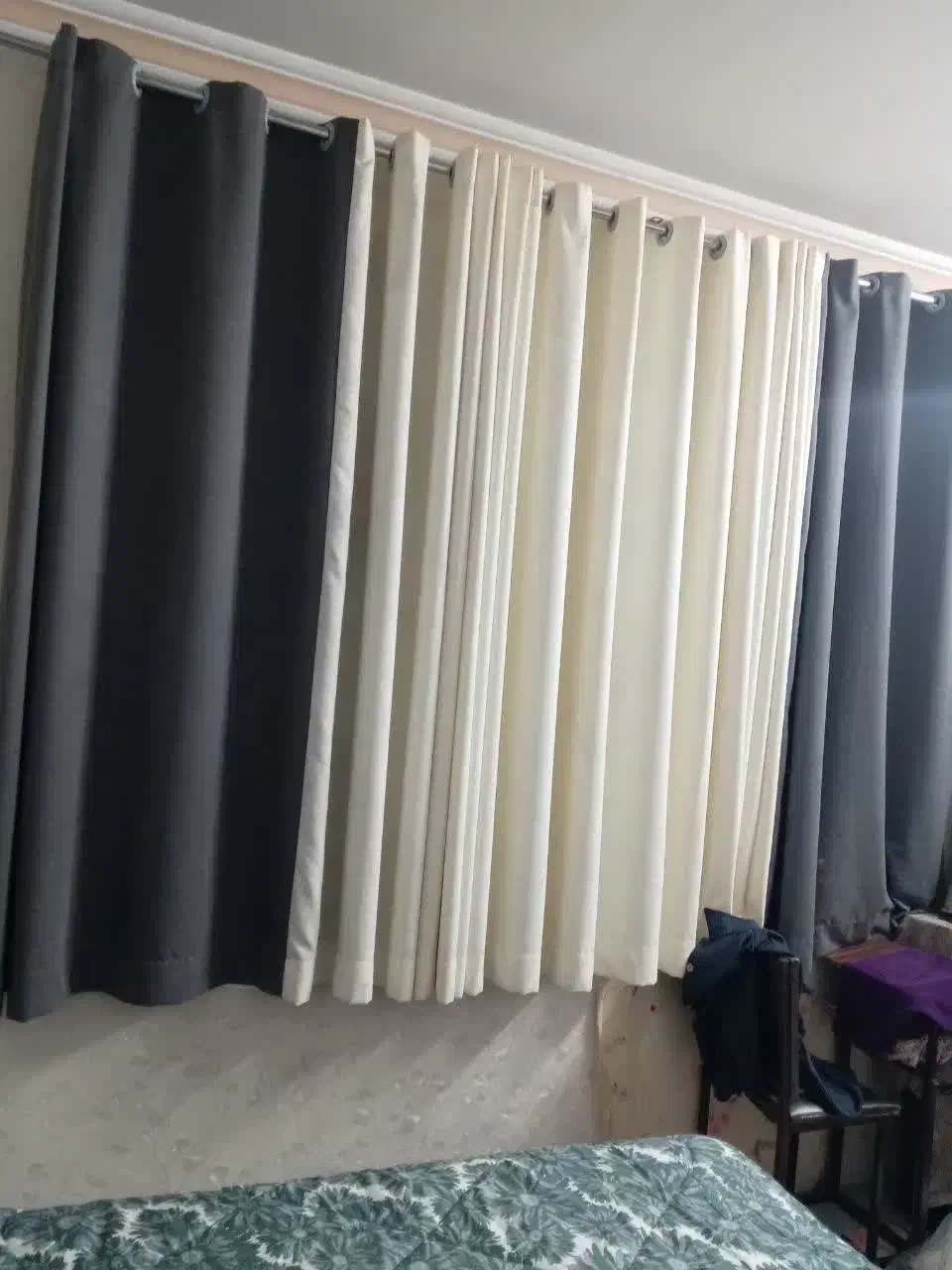 فروش 4 ععد پرده|پرده، رانر، رومیزی|مشهد, زمانه|دیوار