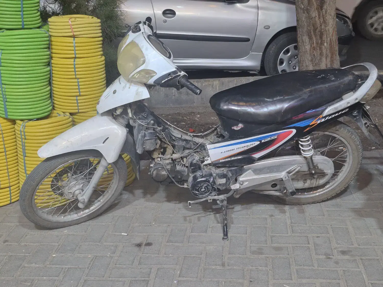 موتور سیکلت زمرد بی کلاج طرح ویو|موتورسیکلت|کاشان, زیارتی|دیوار