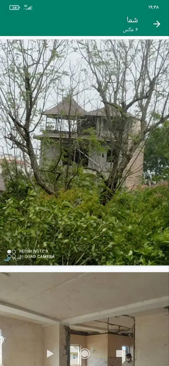 فروش ساختمان نیم ساخته|فروش خانه و ویلا|رامسر, |دیوار