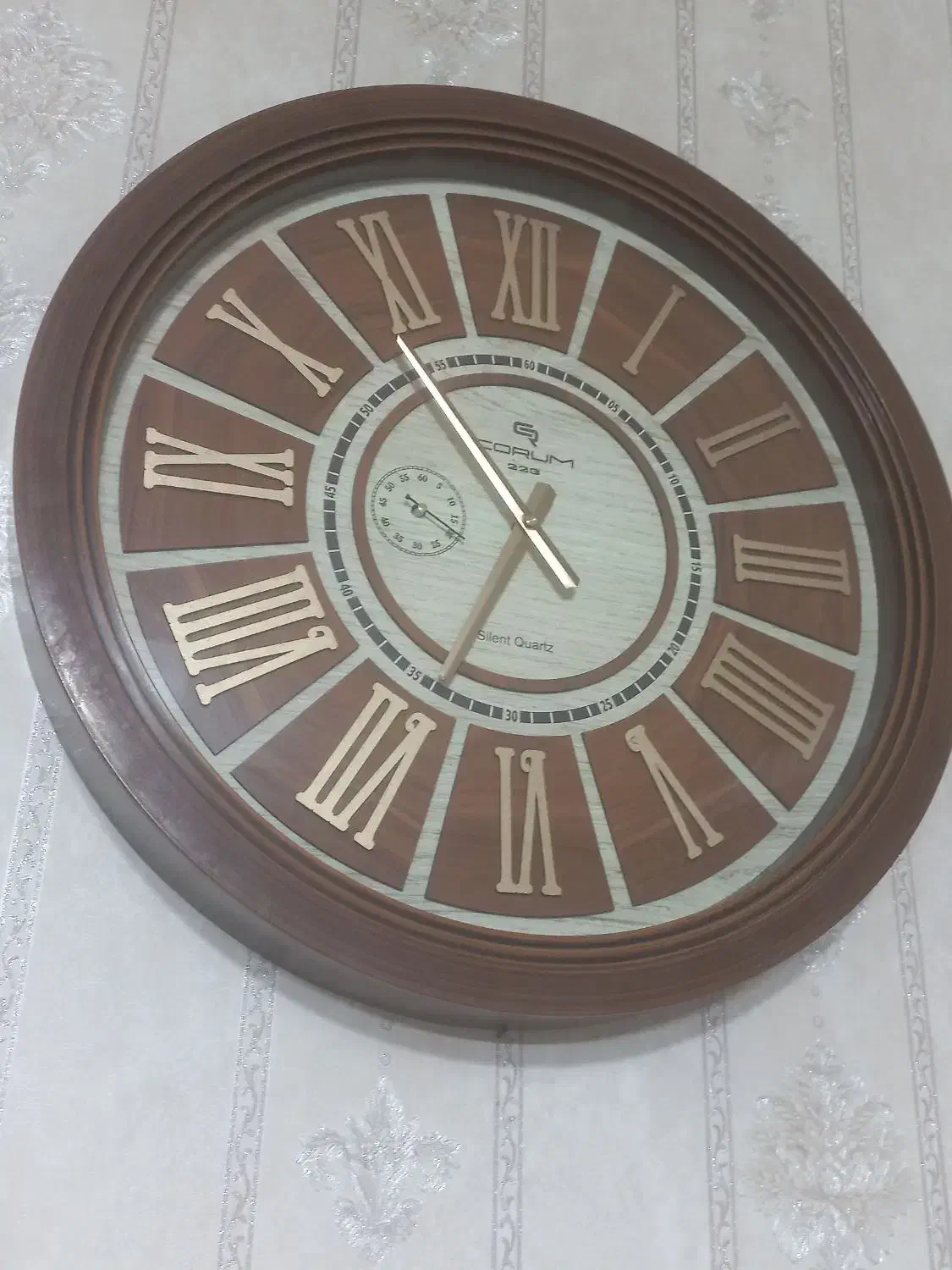 ساعت دیواری کروم|ساعت دیواری و تزئینی|کرج, حصارک بالا|دیوار