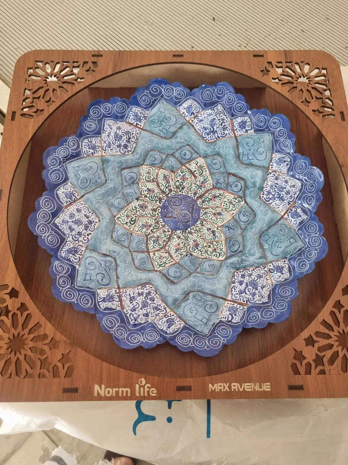 گلدان و بشقاب تزیینی|صنایع دستی و سایر لوازم تزئینی|رودهن, |دیوار