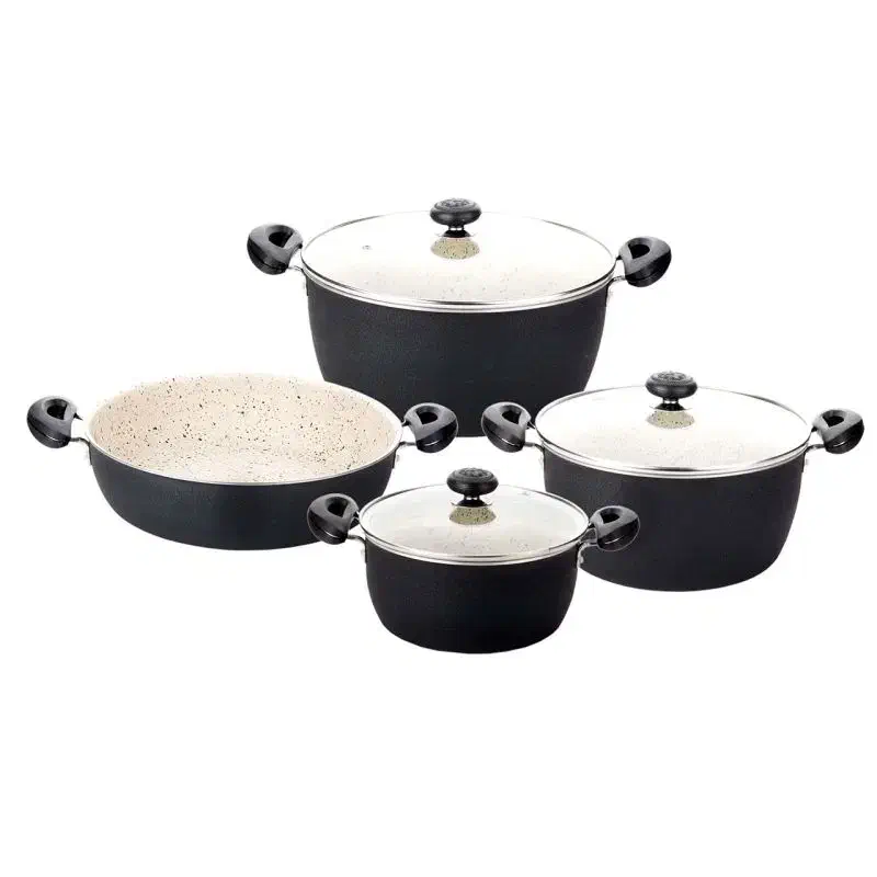 سرویس قابلمه گرانیتی۷ پارچه روز مادر|ظروف پخت‌وپز|شهرکرد, |دیوار