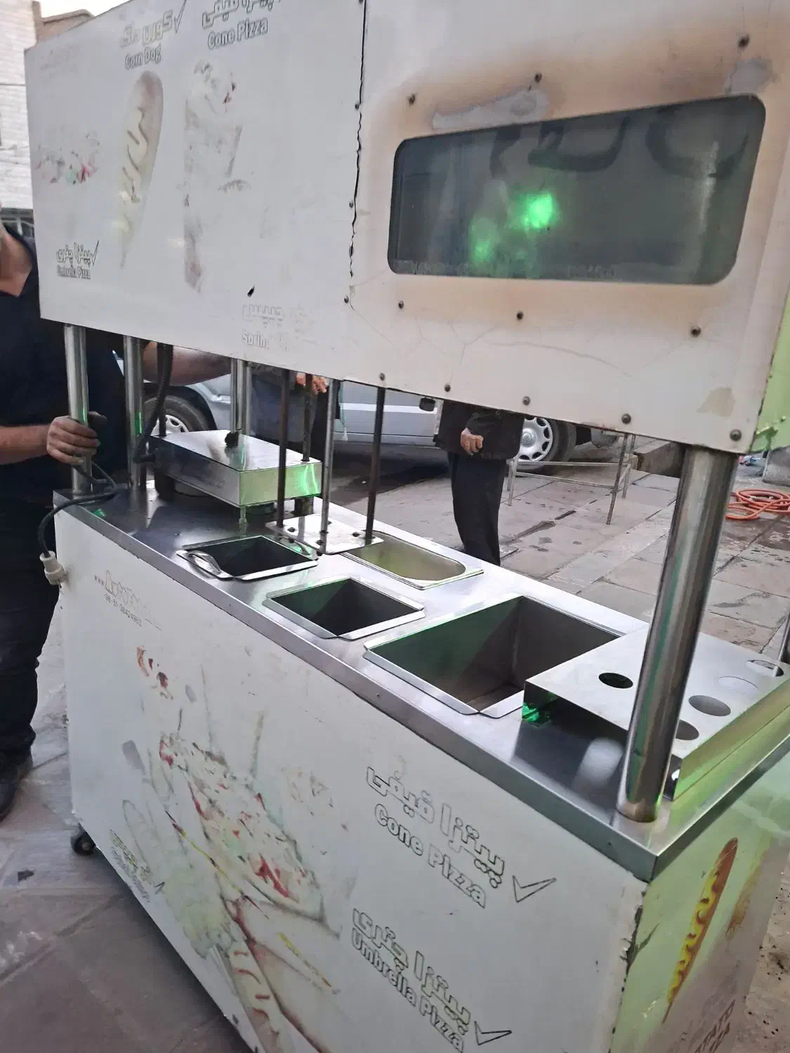 دستگاه پیتزا چتری فر چیپس|کافی‌شاپ و رستوران|نسیم‌شهر, |دیوار