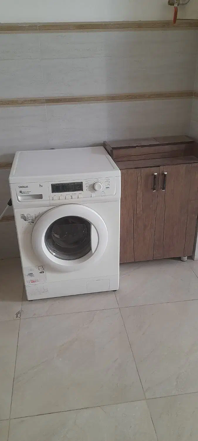 لباسشوی اسنوا ۷ کیلو گرم با و جا کفشی|ماشین لباسشویی و خشک‌کن لباس|بوکان, |دیوار