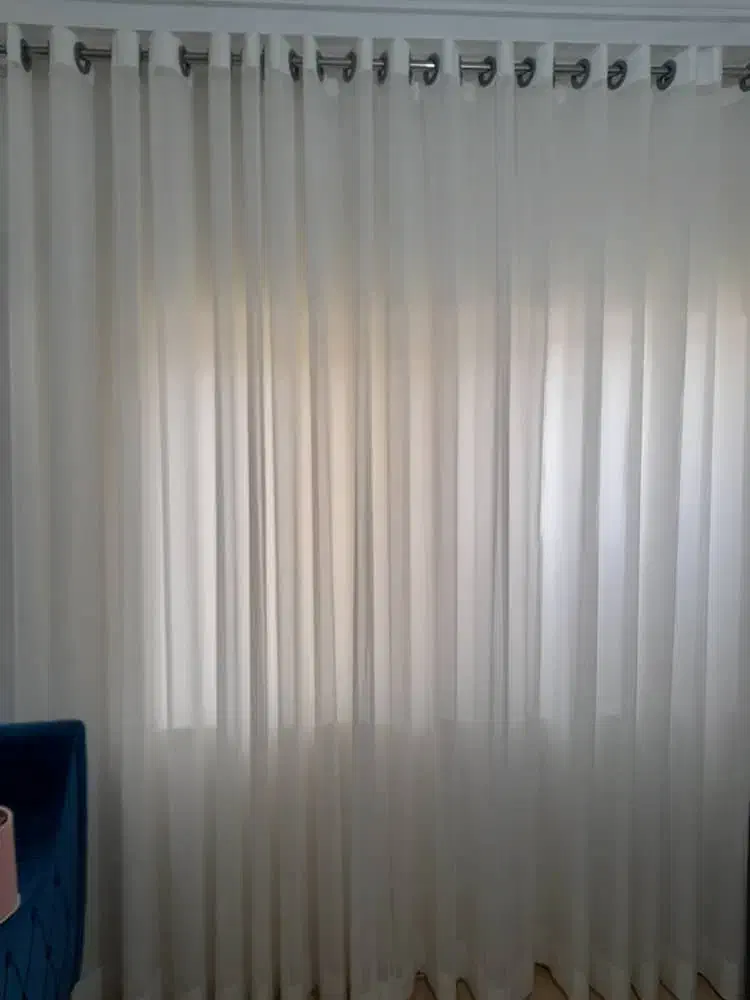 پرده  حریر  خارجی پذیرایی یا اتاق خواب|پرده، رانر، رومیزی|بابل, |دیوار