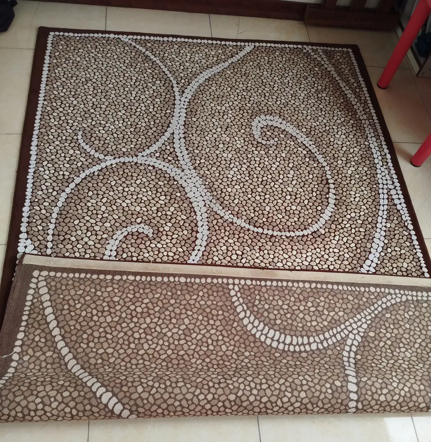 گلیم فرش ۴ متری و دوعدد یک در یک ونیم|فرش|فردیس, فردیس|دیوار