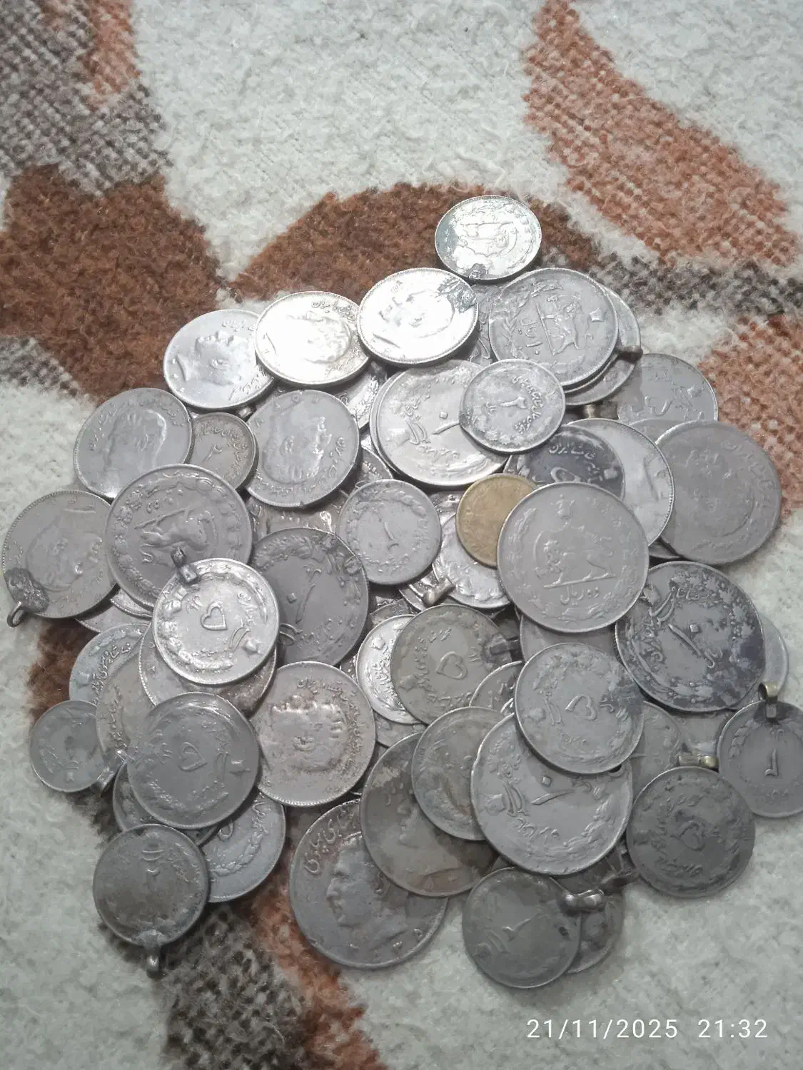 سکه قدیمی|کلکسیون سکه، تمبر، اسکناس|ملایر, |دیوار