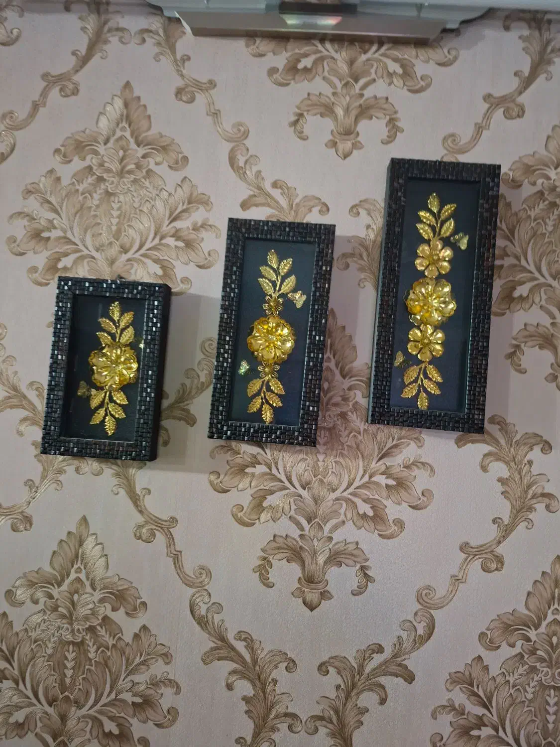 ۳تیکه تابلو.|تابلو، نقاشی، عکس|تهران, شهرک ولیعصر شمالی|دیوار