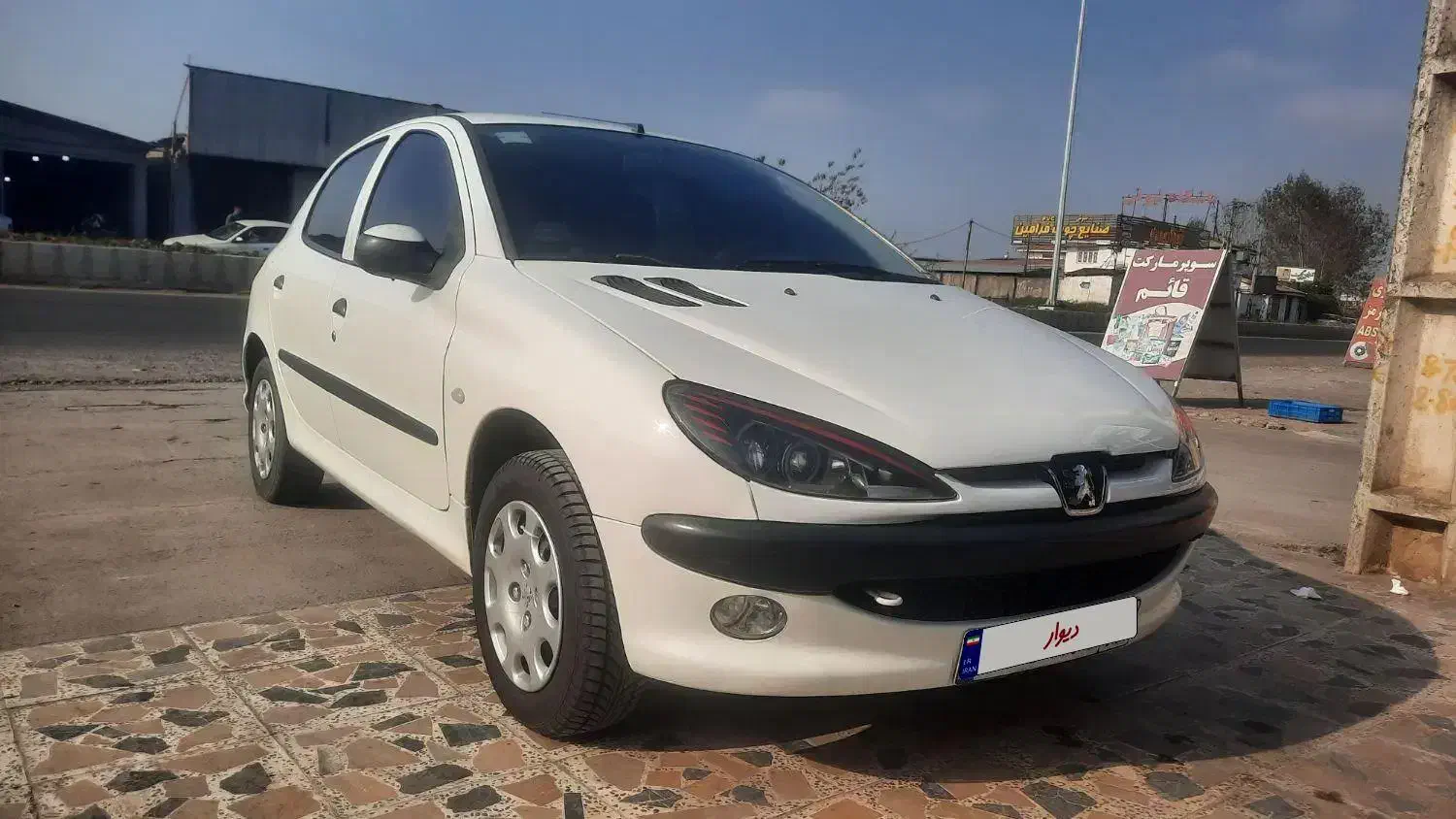 پژو ۲۰۶ تیپ۵ مدل ۹۲|خودرو سواری و وانت|رشت, جهاد|دیوار