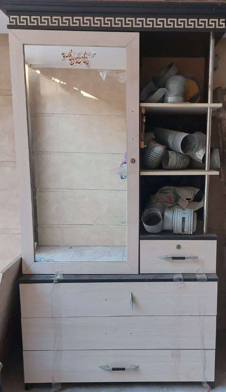 کمد آینه دار|جاکفشی، کمد، دراور|گنبد کاووس, |دیوار