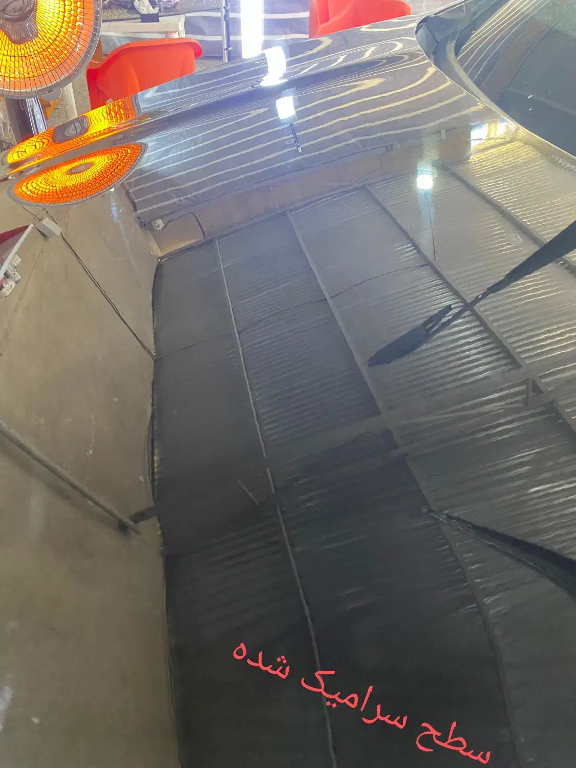 نقاشی و دیتیلینگ حرفه ای خودرو|خدمات موتور و ماشین|شیراز, کوشک میدان|دیوار