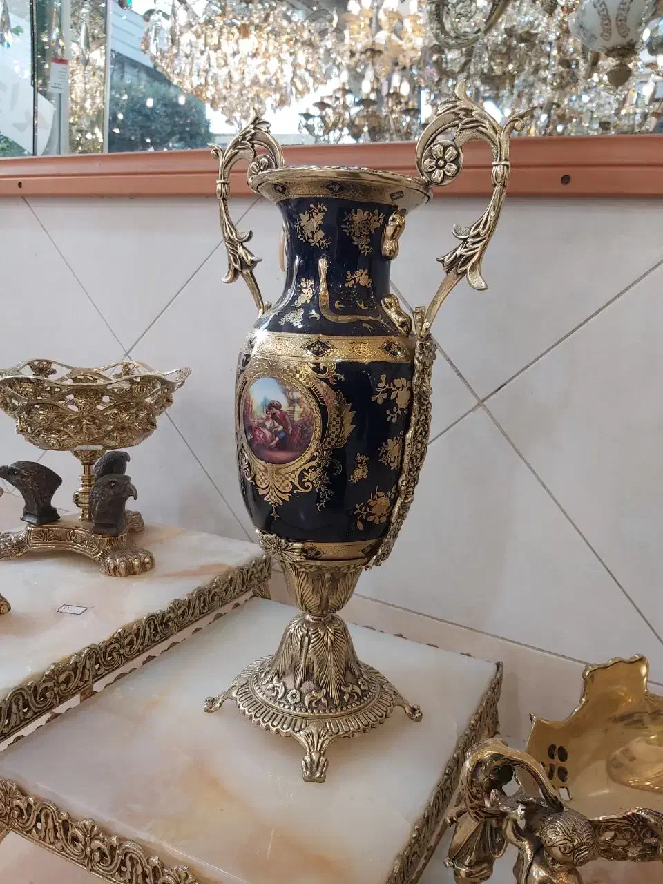 میز عسلی برنز کیفیت درجه یک|مبلمان خانگی و میز عسلی|قم, باجک یک|دیوار